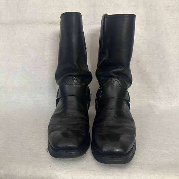 Leathermasters Handmade Harness Boots EU 44 / US 10.5-11 Gently worn VINTAGE - Picture 2 of 9